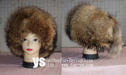 Fur,Fur hat,Raccoon Fur Hat,knitted Raccoon Fur Hat,Raccoon Hat ...
